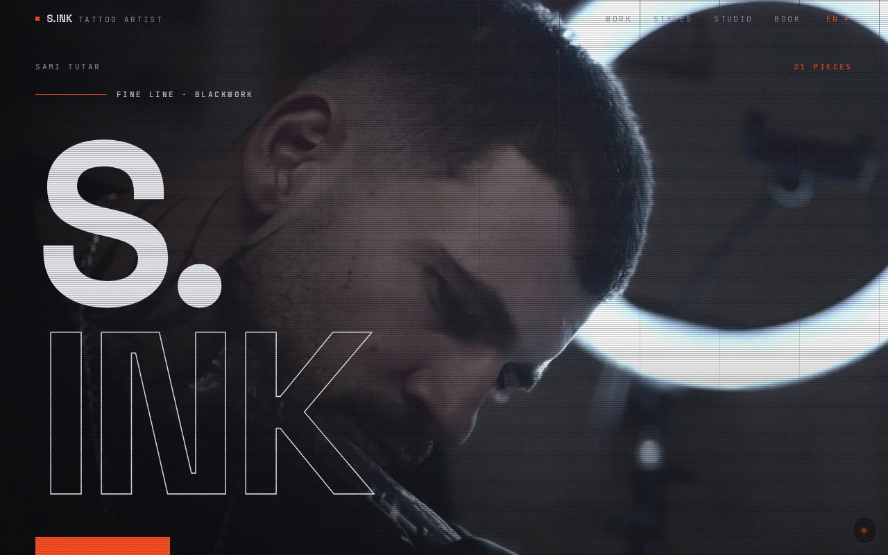 S.Ink — screenshot of sinktattoo.com